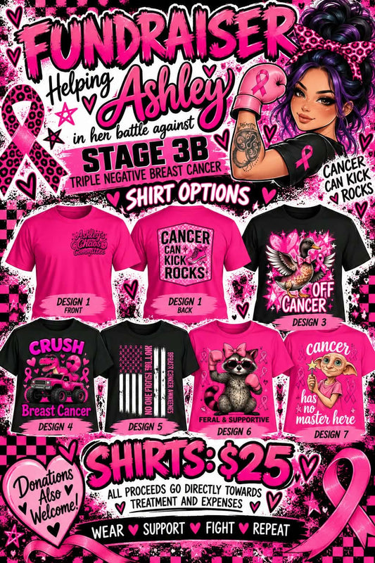 Ashleys Breast cancer fundraiser